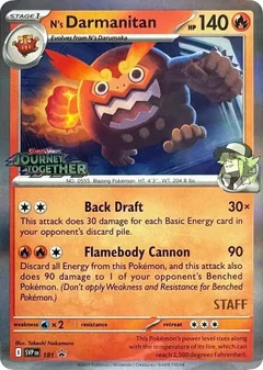 N's Darmanitan Staff Prerelease 181