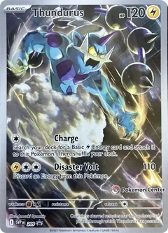 Thundurus Pokemon Center Exclusive 209