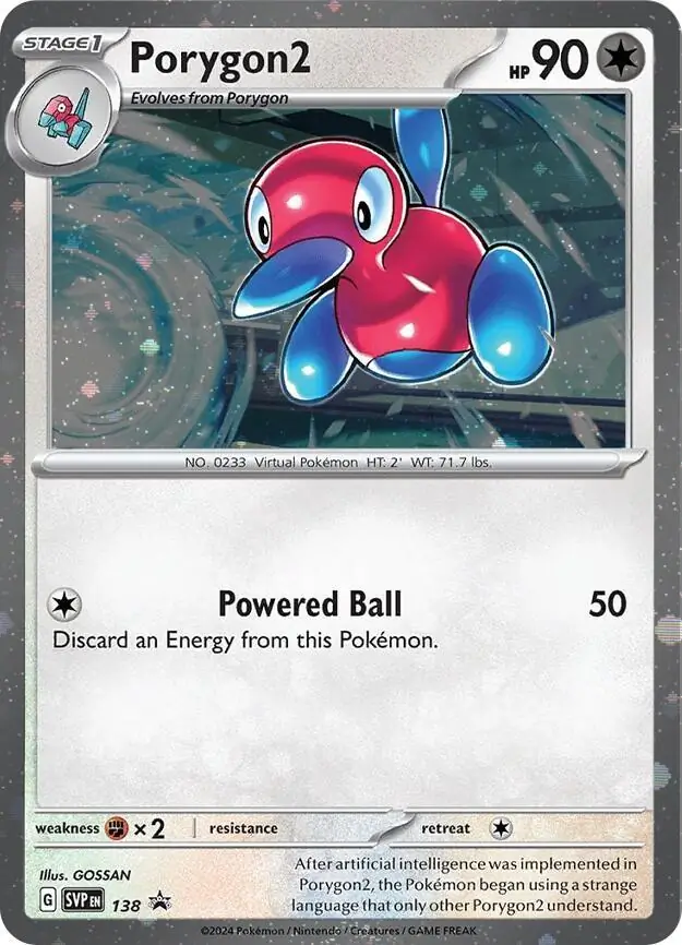 Porygon2 Cosmos Holo
