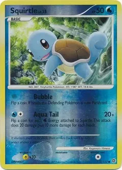 Squirtle Reverse Holo 112