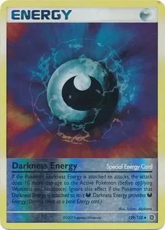 Darkness Energy Reverse Holo 129