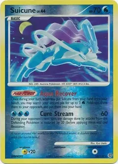 Suicune Reverse Holo 19