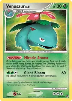 Venusaur Holo 20