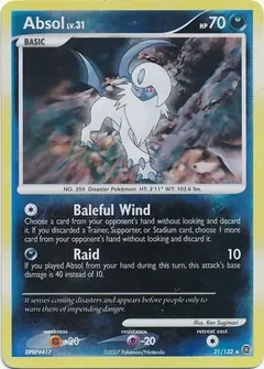 Absol Reverse Holo 21