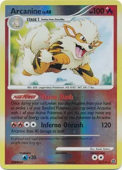 Arcanine Reverse Holo 22