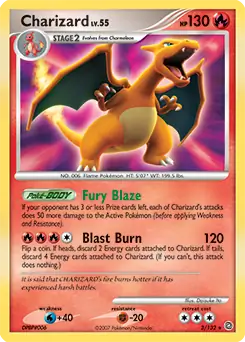PokeDATA - Check current Pokemon card values for Charizard Holo 3!