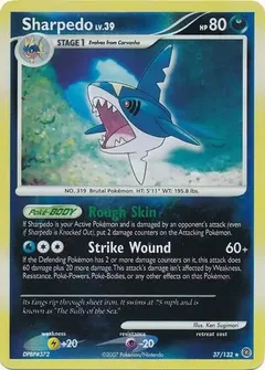 Sharpedo Reverse Holo 37
