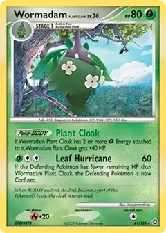 Wormadam Plant Cloak 41