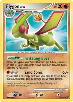 Flygon Holo, Secret Wonders #5 Pokémon card