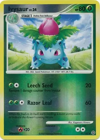 Ivysaur Reverse Holo - Secret Wonders