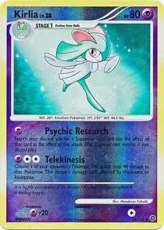 Kirlia Reverse Holo 53