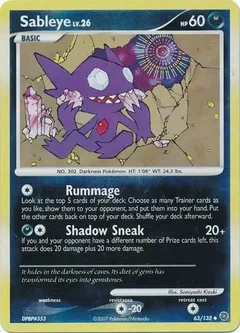 Sableye Reverse Holo 63