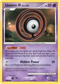 Unown O 70