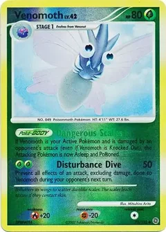 Venomoth Reverse Holo 73