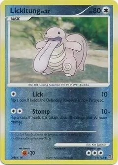 Lickitung Reverse Holo 91