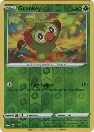 Grookey Reverse Holo