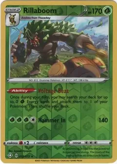 Rillaboom Reverse Holo 013