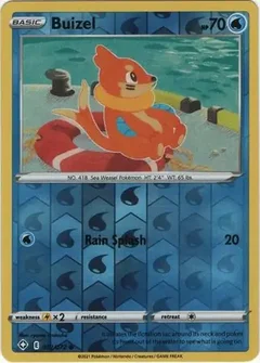 Buizel Reverse Holo 022