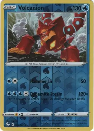 Volcanion Reverse Holo