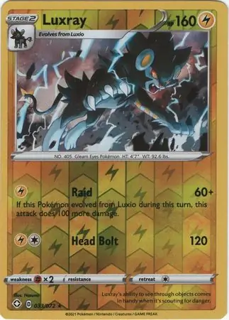 Luxray Reverse Holo