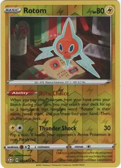 Rotom Reverse Holo 034