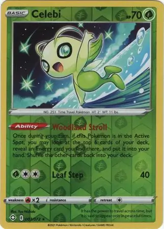 Celebi Reverse Holo