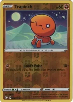 Trapinch Reverse Holo 040
