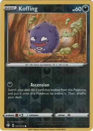 Koffing Reverse Holo