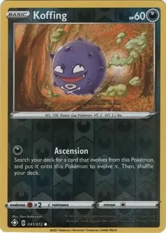 Koffing Reverse Holo 041