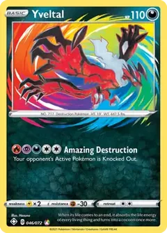 Yveltal Amazing Rare 046