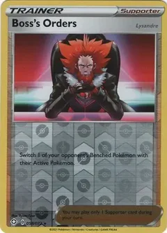 Boss's Orders Reverse Holo 058