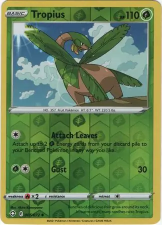 Tropius Reverse Holo