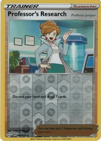 Professor's Research Reverse Holo