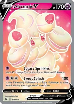 Full Art Alcremie V 064