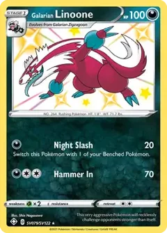 Galarian Linoone SV079