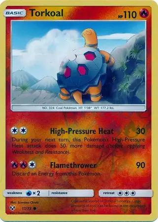 Torkoal Reverse Holo