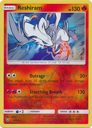 Reshiram Reverse Holo