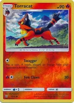 Torracat Reverse Holo 16
