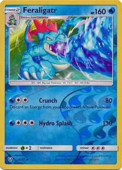 Feraligatr Reverse Holo 20