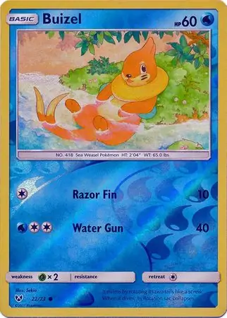 Buizel Reverse Holo