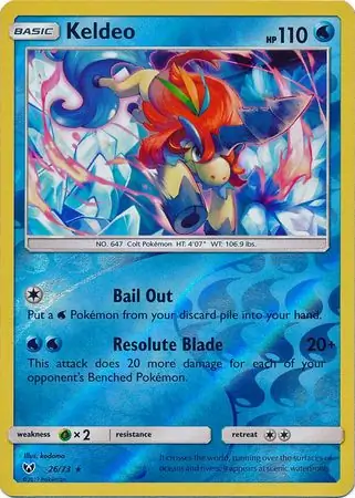 Keldeo Reverse Holo