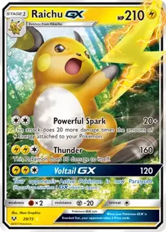 Raichu GX 29