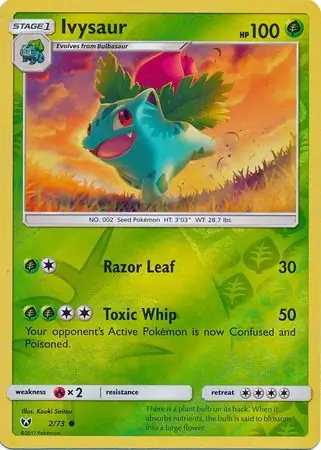 Ivysaur Reverse Holo