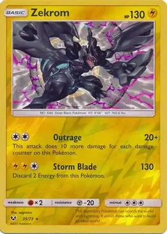 Zekrom Reverse Holo 35