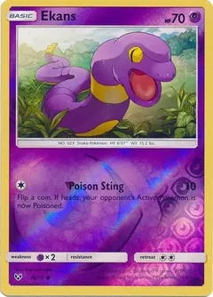 Ekans Reverse Holo 36