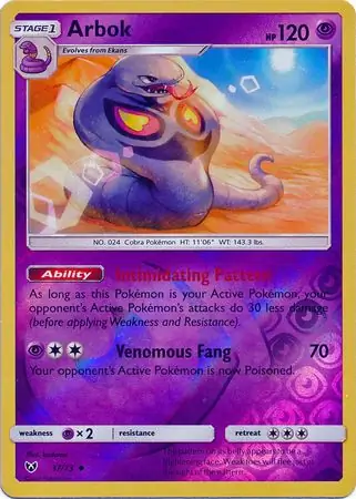 Arbok Reverse Holo