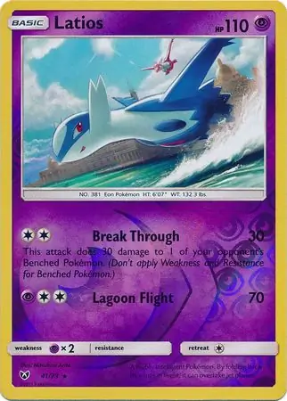 Latios Reverse Holo