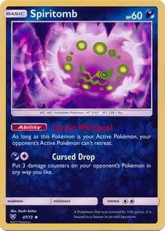 Spiritomb Reverse Holo 47