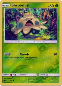 Shroomish Reverse Holo 4