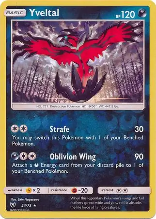 Yveltal Reverse Holo